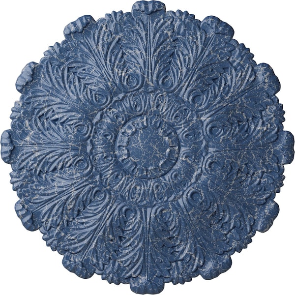 Ekena Millwork Durham Ceiling Medallion (Fits Canopies up to 4 1/4"), 31"OD x 1 1/2"P, Americana Crackle CM31DUAMC - main